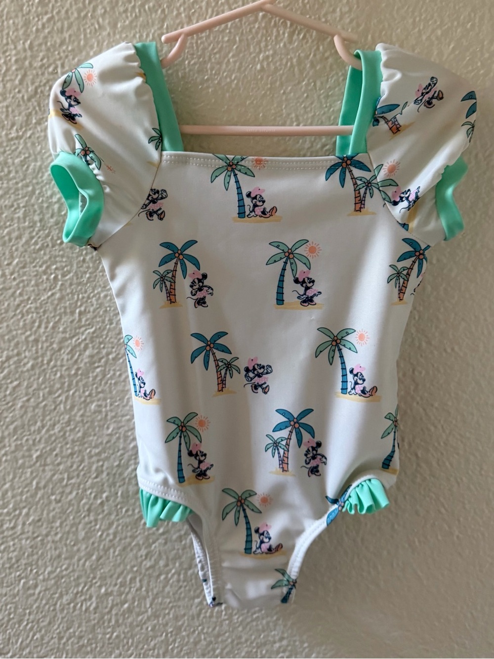 disney minnie toddler girl one piece swimsuit